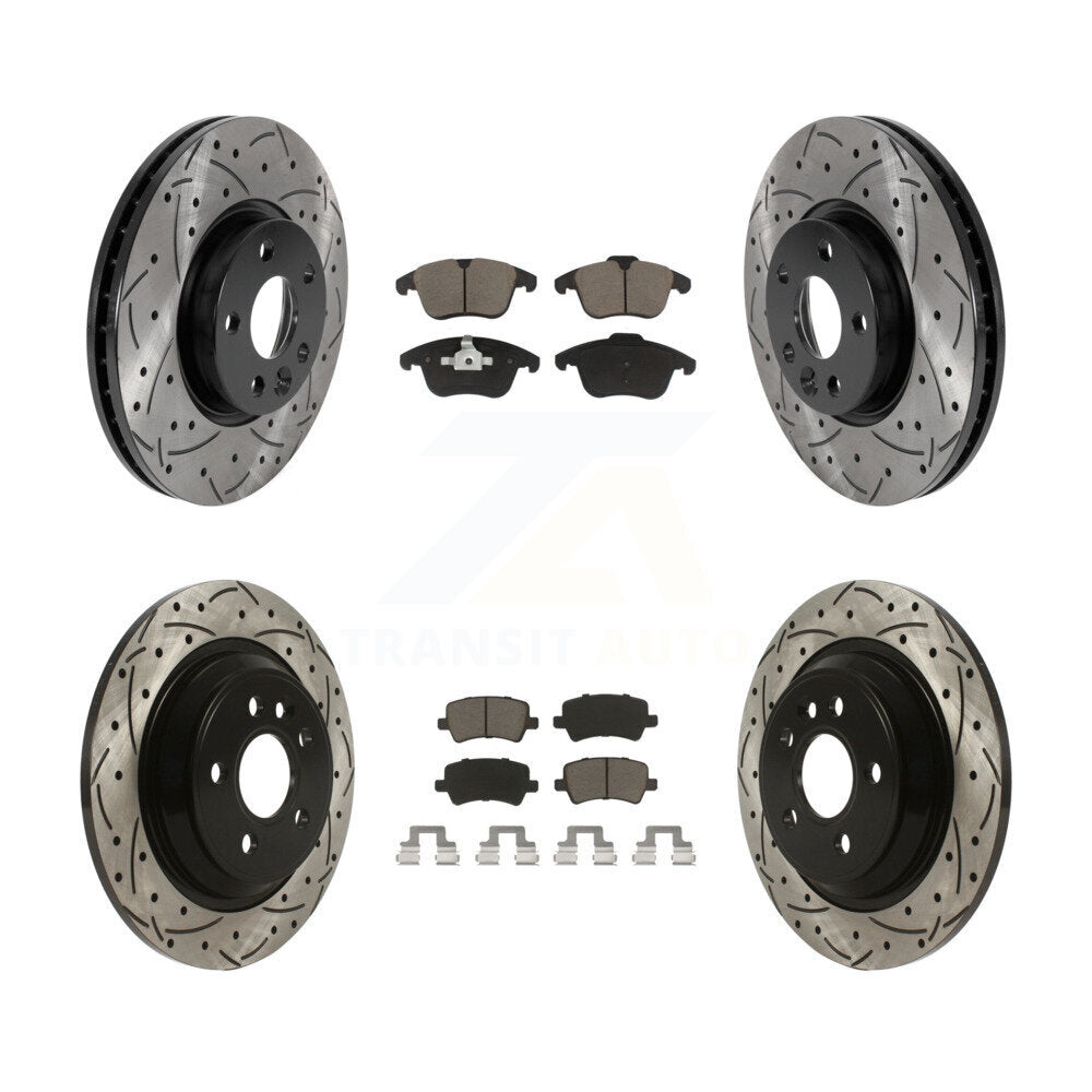 Disc Rotors and Ceramic Brake Pads Kit-KDC-100620 - Kit.bestparts.ca
