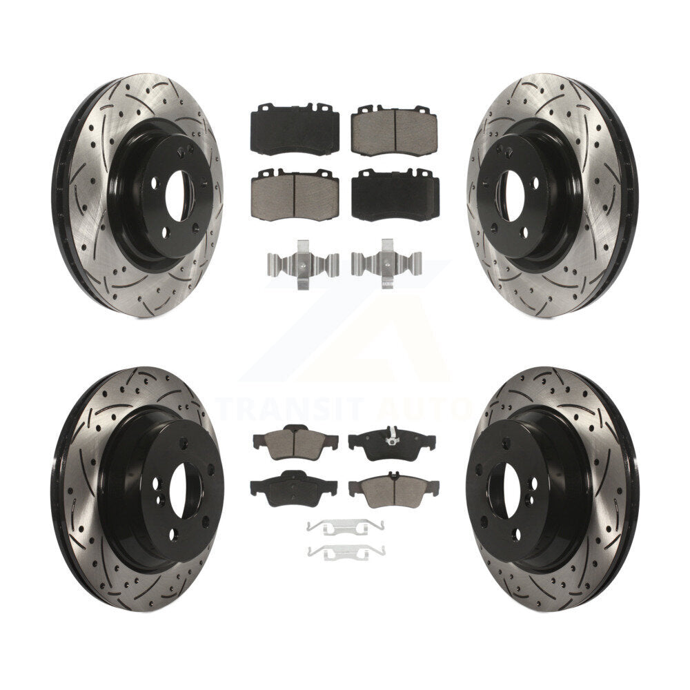 Disc Rotors and Ceramic Brake Pads Kit-KDC-100625 - Kit.bestparts.ca