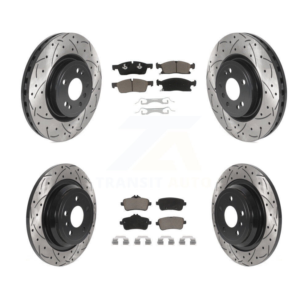 Disc Rotors and Ceramic Brake Pads Kit-KDC-100637 - Kit.bestparts.ca