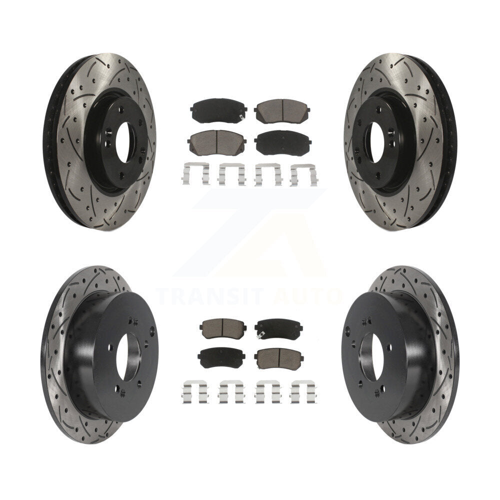 Disc Rotors and Ceramic Brake Pads Kit-KDC-100647 - Kit.bestparts.ca