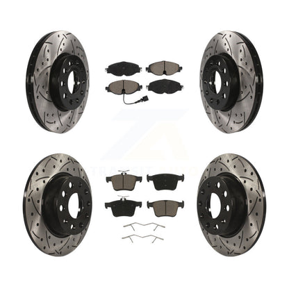 Disc Rotors and Ceramic Brake Pads Kit-KDC-100652 - Kit.bestparts.ca