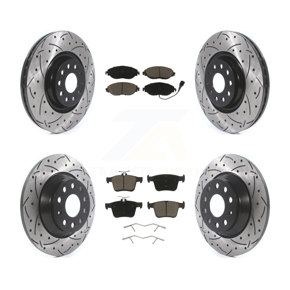 Disc Rotors and Ceramic Brake Pads Kit-KDC-100655 - Kit.bestparts.ca