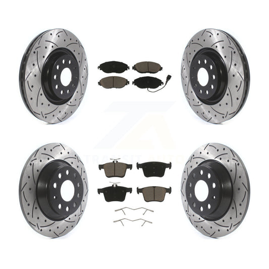 Disc Rotors and Ceramic Brake Pads Kit-KDC-100655 - Kit.bestparts.ca