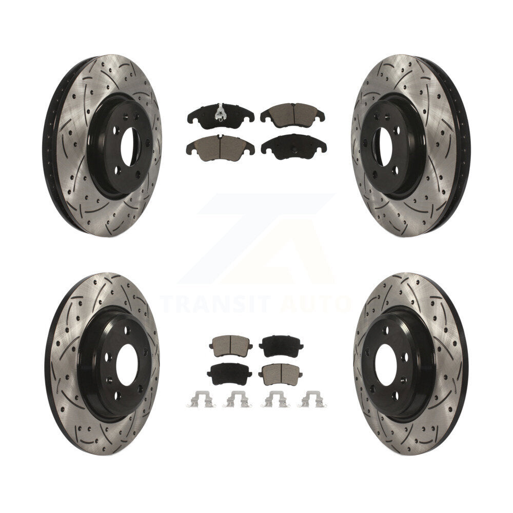 Disc Rotors and Ceramic Brake Pads Kit-KDC-100659 - Kit.bestparts.ca Kit.bestparts.ca
