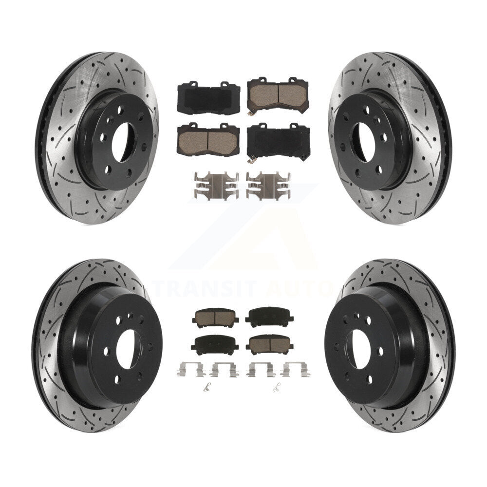 Disc Rotors and Ceramic Brake Pads Kit-KDC-100670 - Kit.bestparts.ca Kit.bestparts.ca
