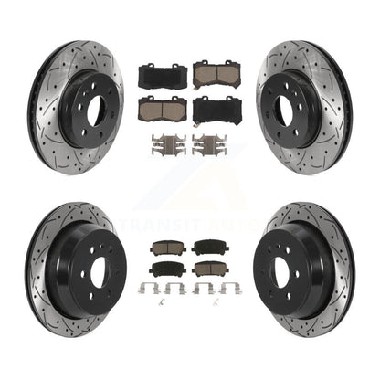 Disc Rotors and Ceramic Brake Pads Kit-KDC-100670 - Kit.bestparts.ca