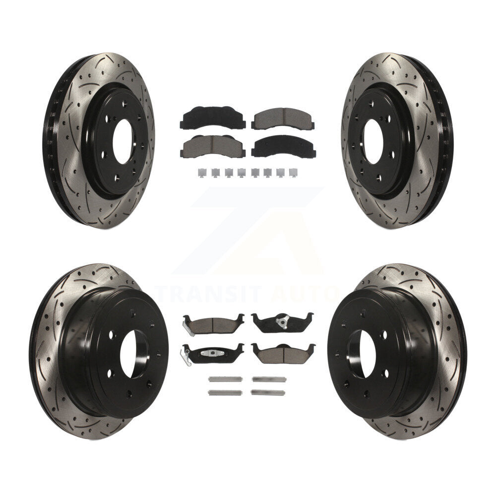 Disc Rotors and Ceramic Brake Pads Kit-KDC-100674 - Kit.bestparts.ca Kit.bestparts.ca
