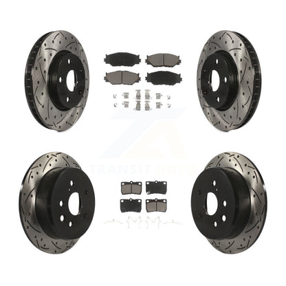 Disc Rotors and Ceramic Brake Pads Kit-KDC-100681 - Kit.bestparts.ca