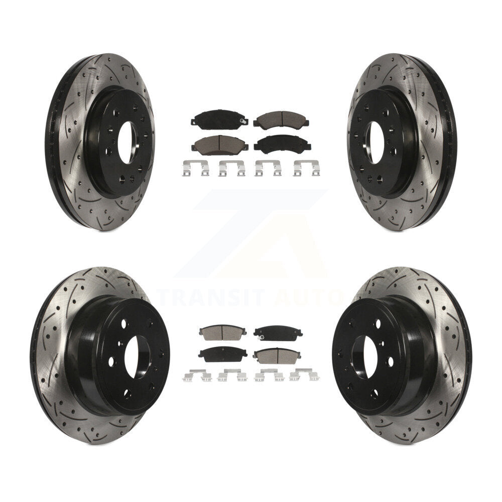 Disc Rotors and Ceramic Brake Pads Kit-KDC-100684 - Kit.bestparts.ca Kit.bestparts.ca
