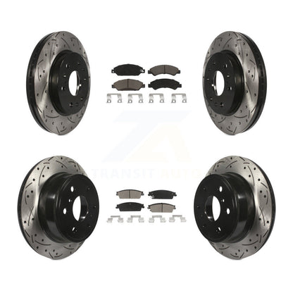 Disc Rotors and Ceramic Brake Pads Kit-KDC-100684 - Kit.bestparts.ca