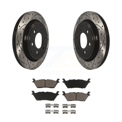 Coated Disc Rotors and Ceramic Brake Pads Kit-KDC-100697 - Kit.bestparts.ca