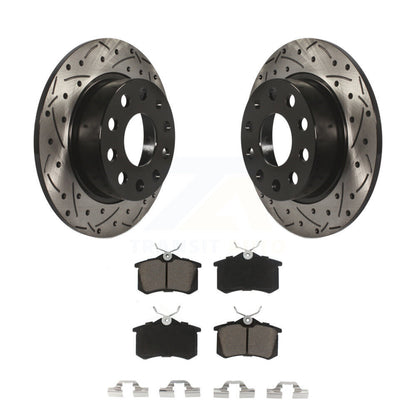 Coated Disc Rotors and Ceramic Brake Pads Kit-KDC-100705 - Kit.bestparts.ca