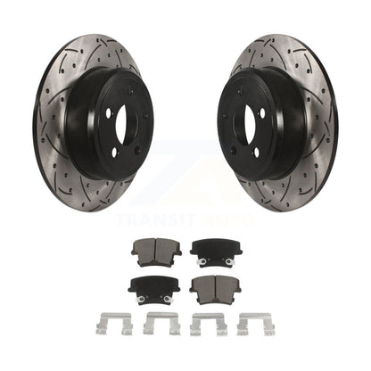 Coated Disc Rotors and Ceramic Brake Pads Kit-KDC-100719 - Kit.bestparts.ca