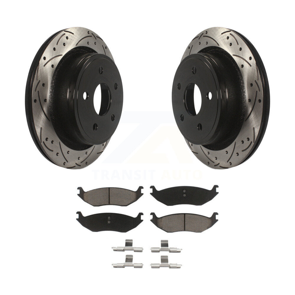 Coated Disc Rotors and Ceramic Brake Pads Kit-KDC-100720 - Kit.bestparts.ca Kit.bestparts.ca