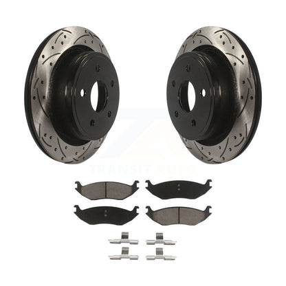 Coated Disc Rotors and Ceramic Brake Pads Kit-KDC-100720 - Kit.bestparts.ca