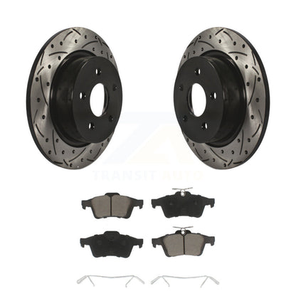 Coated Disc Rotors and Ceramic Brake Pads Kit-KDC-100725 - Kit.bestparts.ca