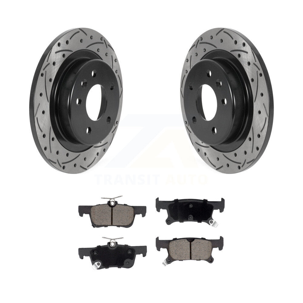 Coated Disc Rotors and Ceramic Brake Pads Kit-KDC-100727 - Kit.bestparts.ca Kit.bestparts.ca