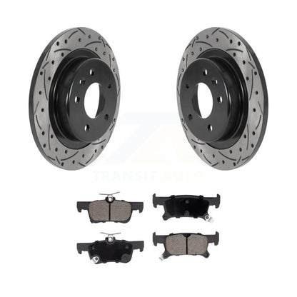 Coated Disc Rotors and Ceramic Brake Pads Kit-KDC-100727 - Kit.bestparts.ca