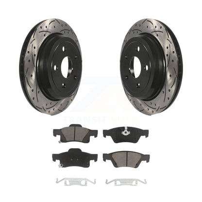 Coated Disc Rotors and Ceramic Brake Pads Kit-KDC-100743 - Kit.bestparts.ca