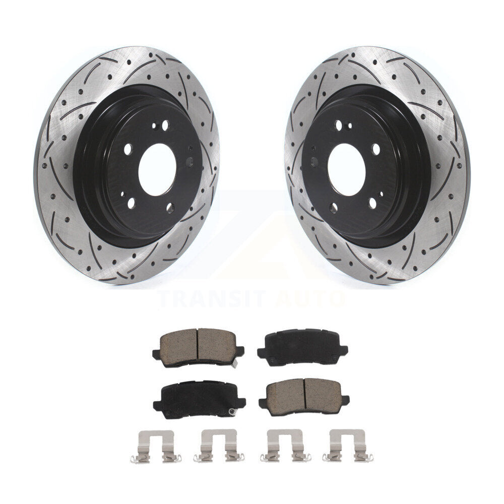 Coated Disc Rotors and Ceramic Brake Pads Kit-KDC-100746 - Kit.bestparts.ca Kit.bestparts.ca