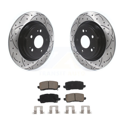 Coated Disc Rotors and Ceramic Brake Pads Kit-KDC-100746 - Kit.bestparts.ca