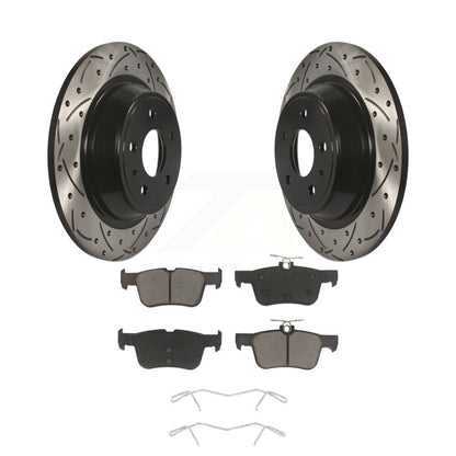 Coated Disc Rotors and Ceramic Brake Pads Kit-KDC-100750 - Kit.bestparts.ca