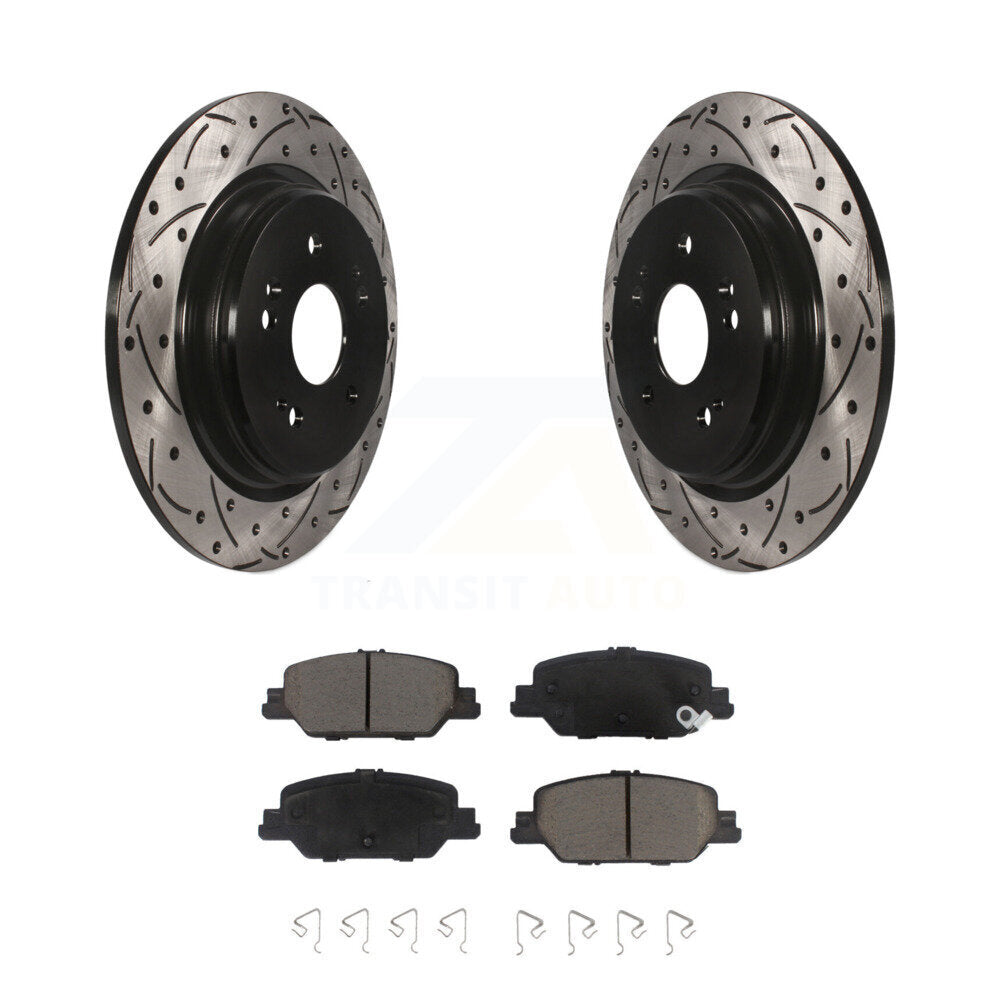 Coated Disc Rotors and Ceramic Brake Pads Kit-KDC-100756 - Kit.bestparts.ca Kit.bestparts.ca
