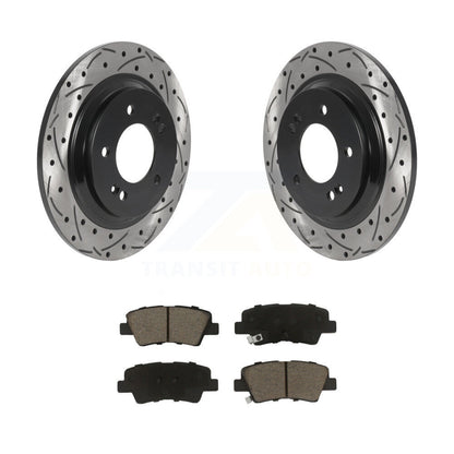 Coated Disc Rotors and Ceramic Brake Pads Kit-KDC-100766 - Kit.bestparts.ca