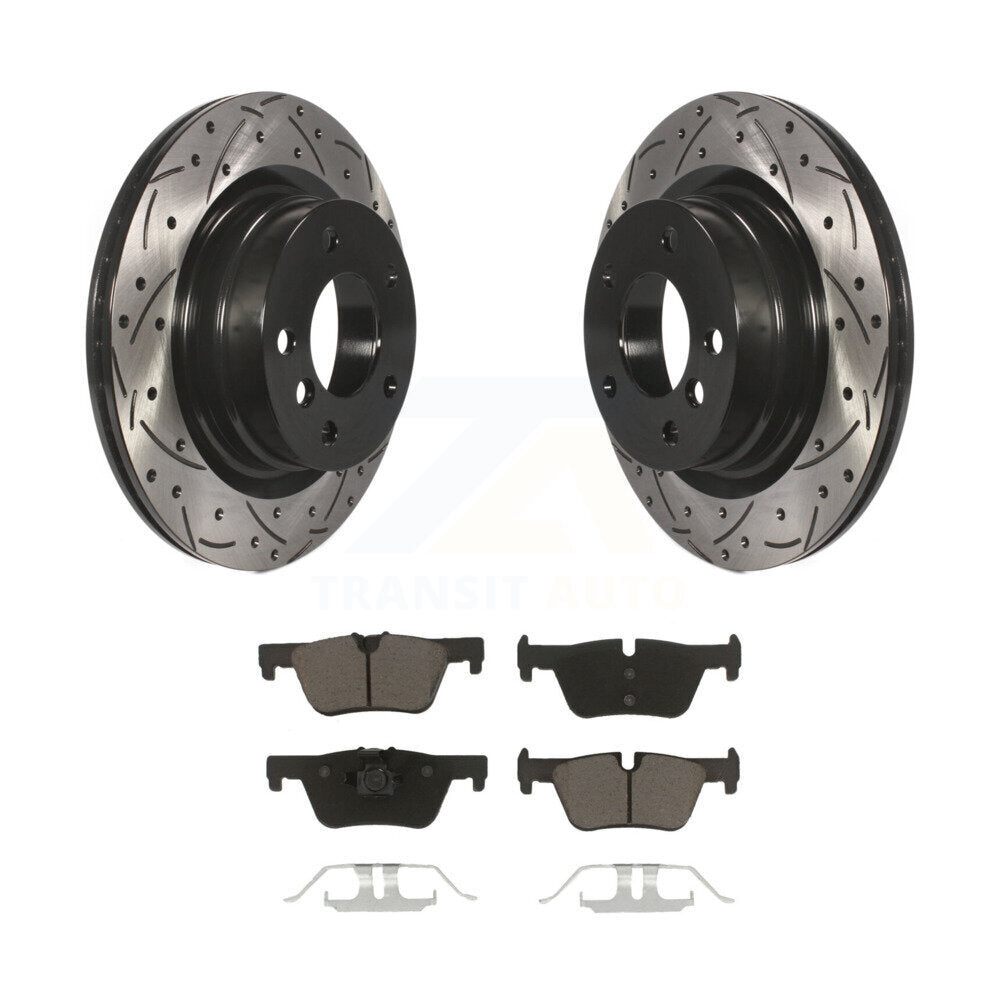 Coated Disc Rotors and Ceramic Brake Pads Kit-KDC-100770 - Kit.bestparts.ca