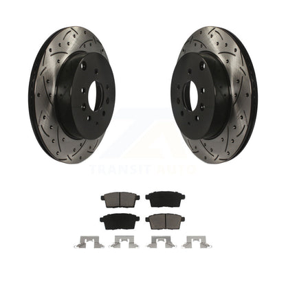 Coated Disc Rotors and Ceramic Brake Pads Kit-KDC-100776 - Kit.bestparts.ca
