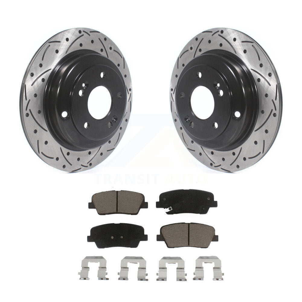Coated Disc Rotors and Ceramic Brake Pads Kit-KDC-100777 - Kit.bestparts.ca Kit.bestparts.ca