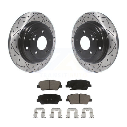Coated Disc Rotors and Ceramic Brake Pads Kit-KDC-100777 - Kit.bestparts.ca