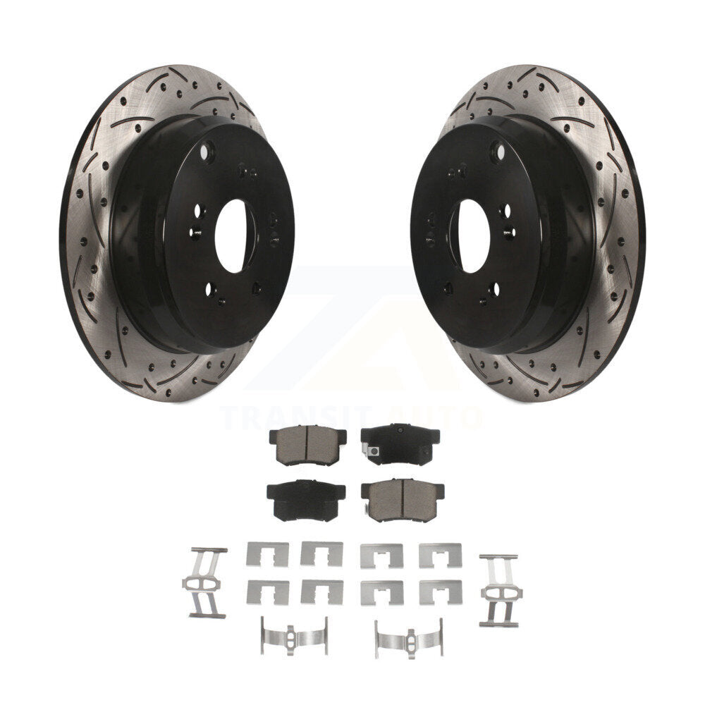 Coated Disc Rotors and Ceramic Brake Pads Kit-KDC-100780 - Kit.bestparts.ca