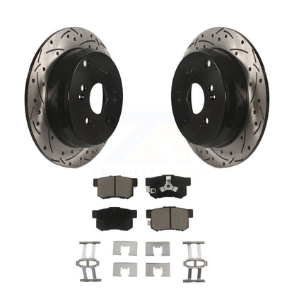 Coated Disc Rotors and Ceramic Brake Pads Kit-KDC-100781 - Kit.bestparts.ca