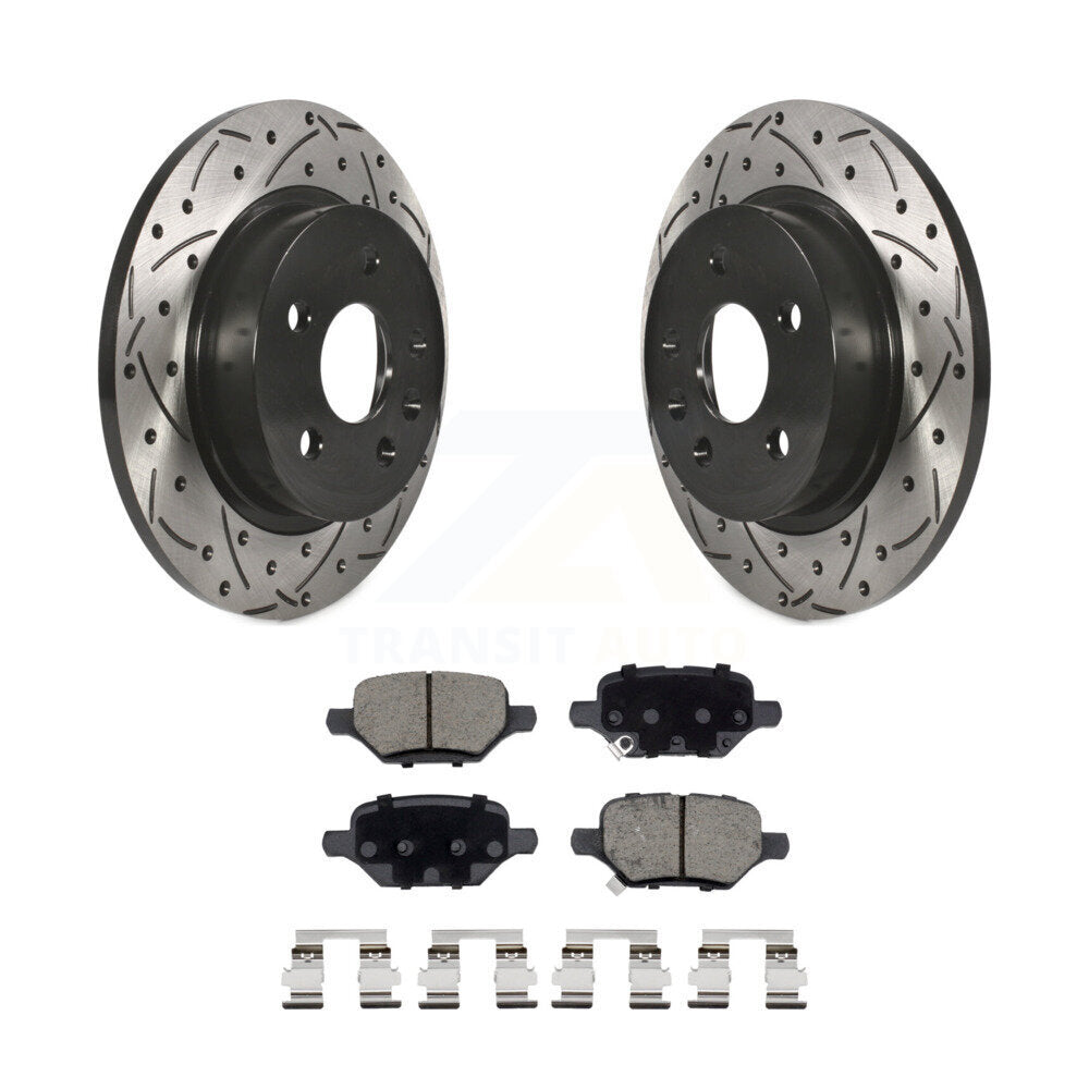 Coated Disc Rotors and Ceramic Brake Pads Kit-KDC-100784 - Kit.bestparts.ca Kit.bestparts.ca