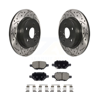 Coated Disc Rotors and Ceramic Brake Pads Kit-KDC-100784 - Kit.bestparts.ca