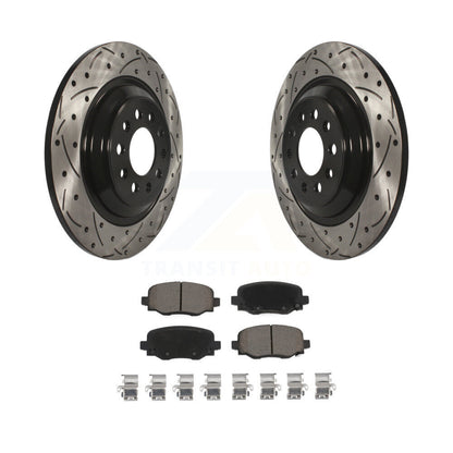 Coated Disc Rotors and Ceramic Brake Pads Kit-KDC-100789 - Kit.bestparts.ca