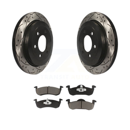 Coated Disc Rotors and Ceramic Brake Pads Kit-KDC-100790 - Kit.bestparts.ca