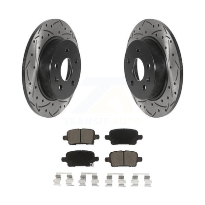 Coated Disc Rotors and Ceramic Brake Pads Kit-KDC-100792 - Kit.bestparts.ca
