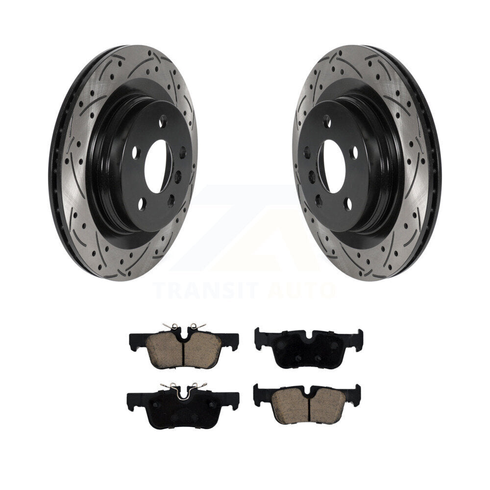 Coated Disc Rotors and Ceramic Brake Pads Kit-KDC-100828 - Kit.bestparts.ca
