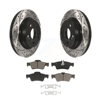 Coated Disc Rotors and Ceramic Brake Pads Kit-KDC-100836 - Kit.bestparts.ca