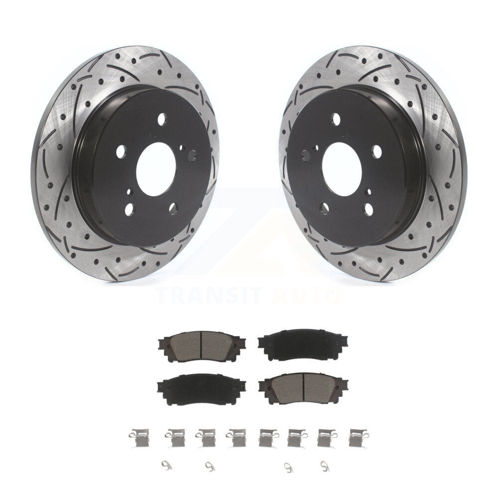 Coated Disc Rotors and Ceramic Brake Pads Kit-KDC-100838 - Kit.bestparts.ca Kit.bestparts.ca