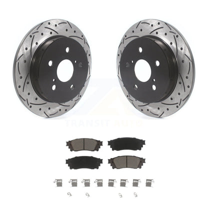 Coated Disc Rotors and Ceramic Brake Pads Kit-KDC-100838 - Kit.bestparts.ca