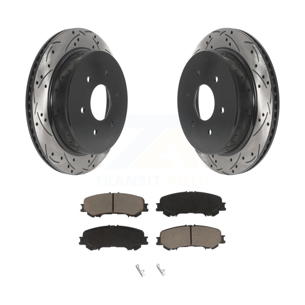 Coated Disc Rotors and Ceramic Brake Pads Kit-KDC-100844 - Kit.bestparts.ca Kit.bestparts.ca