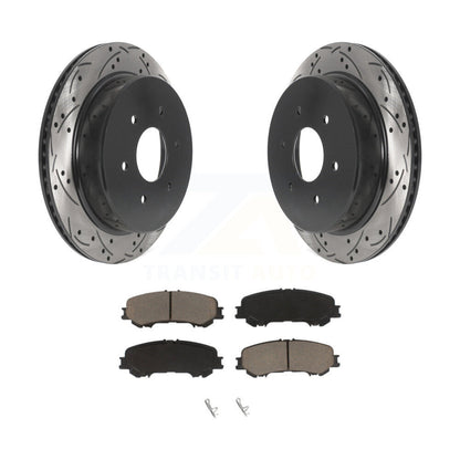 Coated Disc Rotors and Ceramic Brake Pads Kit-KDC-100844 - Kit.bestparts.ca