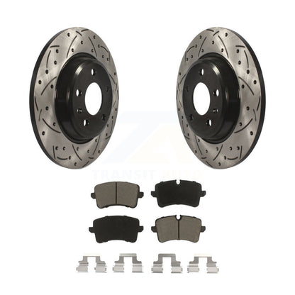 Coated Disc Rotors and Ceramic Brake Pads Kit-KDC-100846 - Kit.bestparts.ca