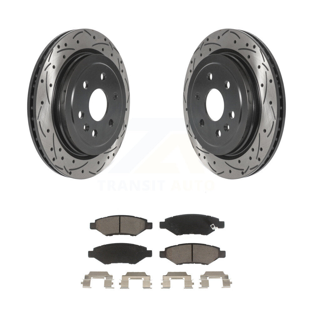 Coated Disc Rotors and Ceramic Brake Pads Kit-KDC-100852 - Kit.bestparts.ca Kit.bestparts.ca