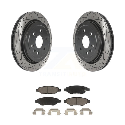 Coated Disc Rotors and Ceramic Brake Pads Kit-KDC-100852 - Kit.bestparts.ca