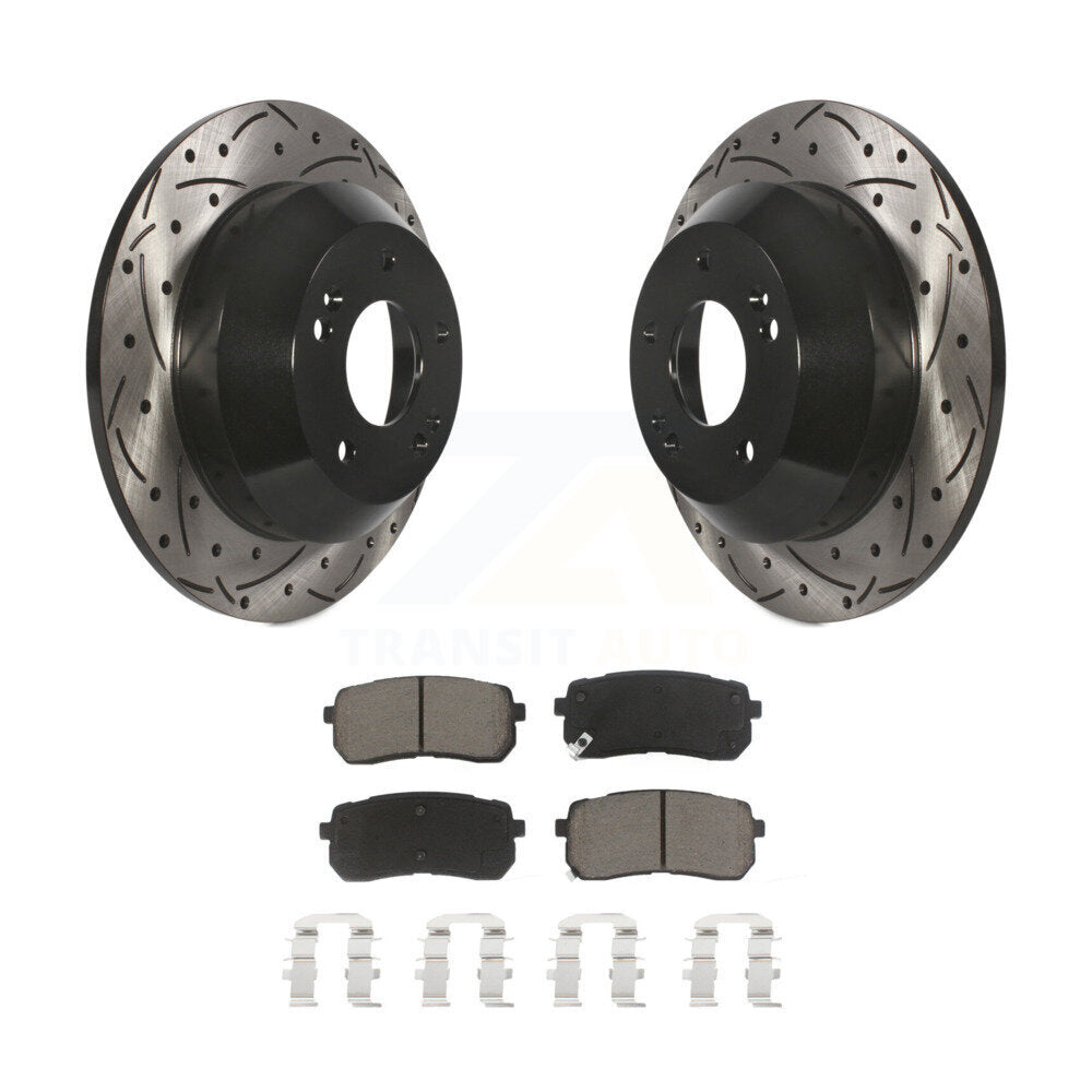Coated Disc Rotors and Ceramic Brake Pads Kit-KDC-100859 - Kit.bestparts.ca Kit.bestparts.ca