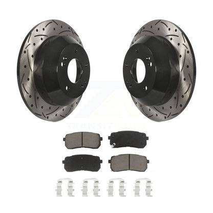 Coated Disc Rotors and Ceramic Brake Pads Kit-KDC-100859 - Kit.bestparts.ca